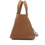 Hermès Biscuit Clemence Picotin Lock 18 Palladium Hardware - Image 3